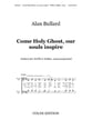 Come Holy Ghost, our souls inspire SATB choral sheet music cover